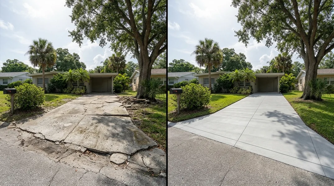 How Much Does a Concrete Driveway Cost in St. Petersburg? 2026 Pricing Guide