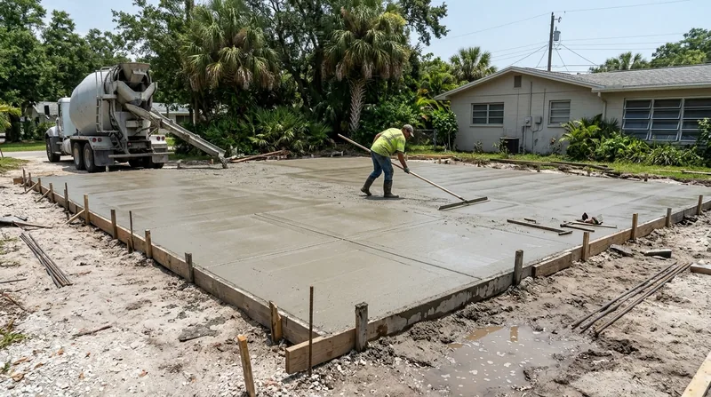 Concrete Slabs & Foundations St. Petersburg